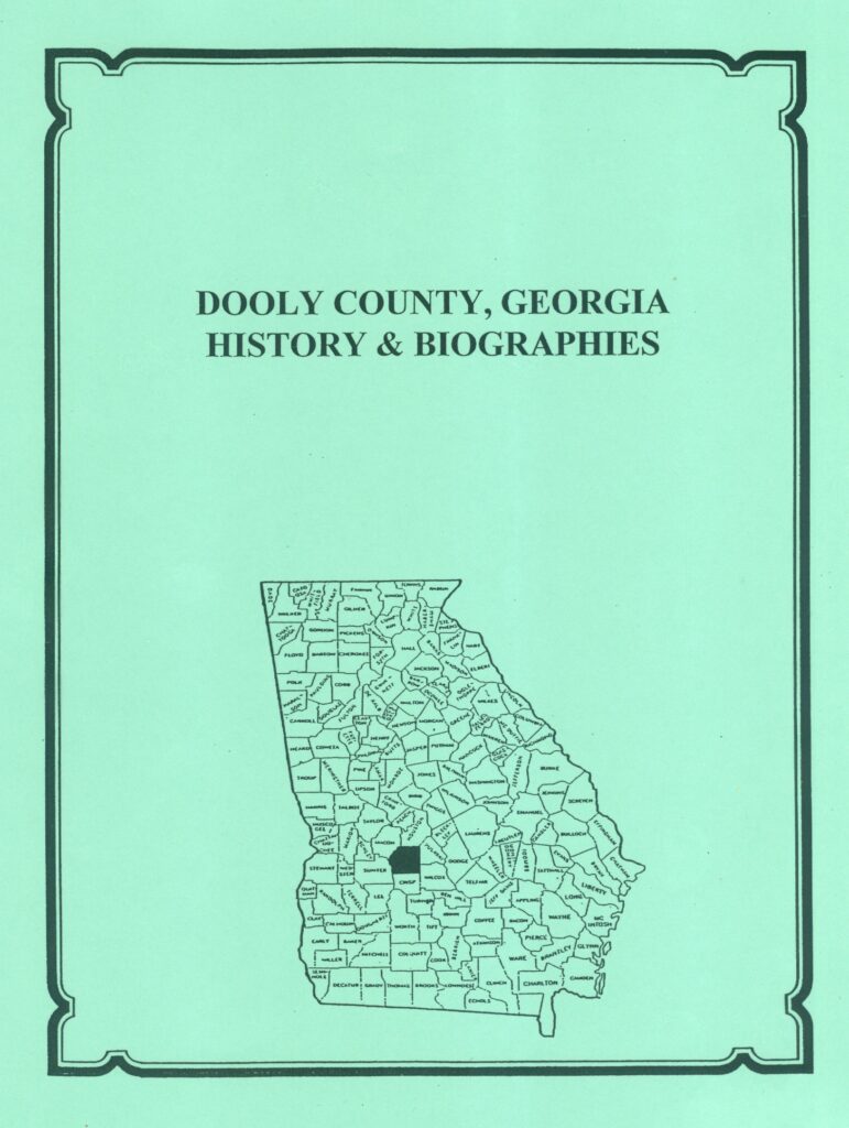 Dooly County, Georgia History and Biographies - Mountain Press and ...