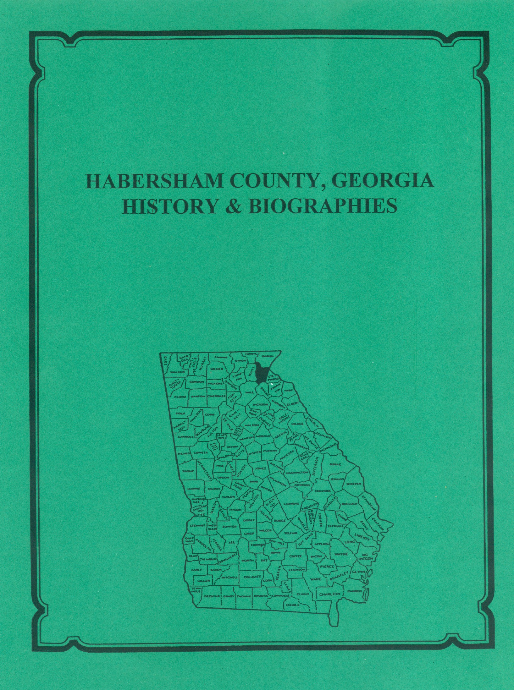 Habersham County, History and Biographies Mountain Press and