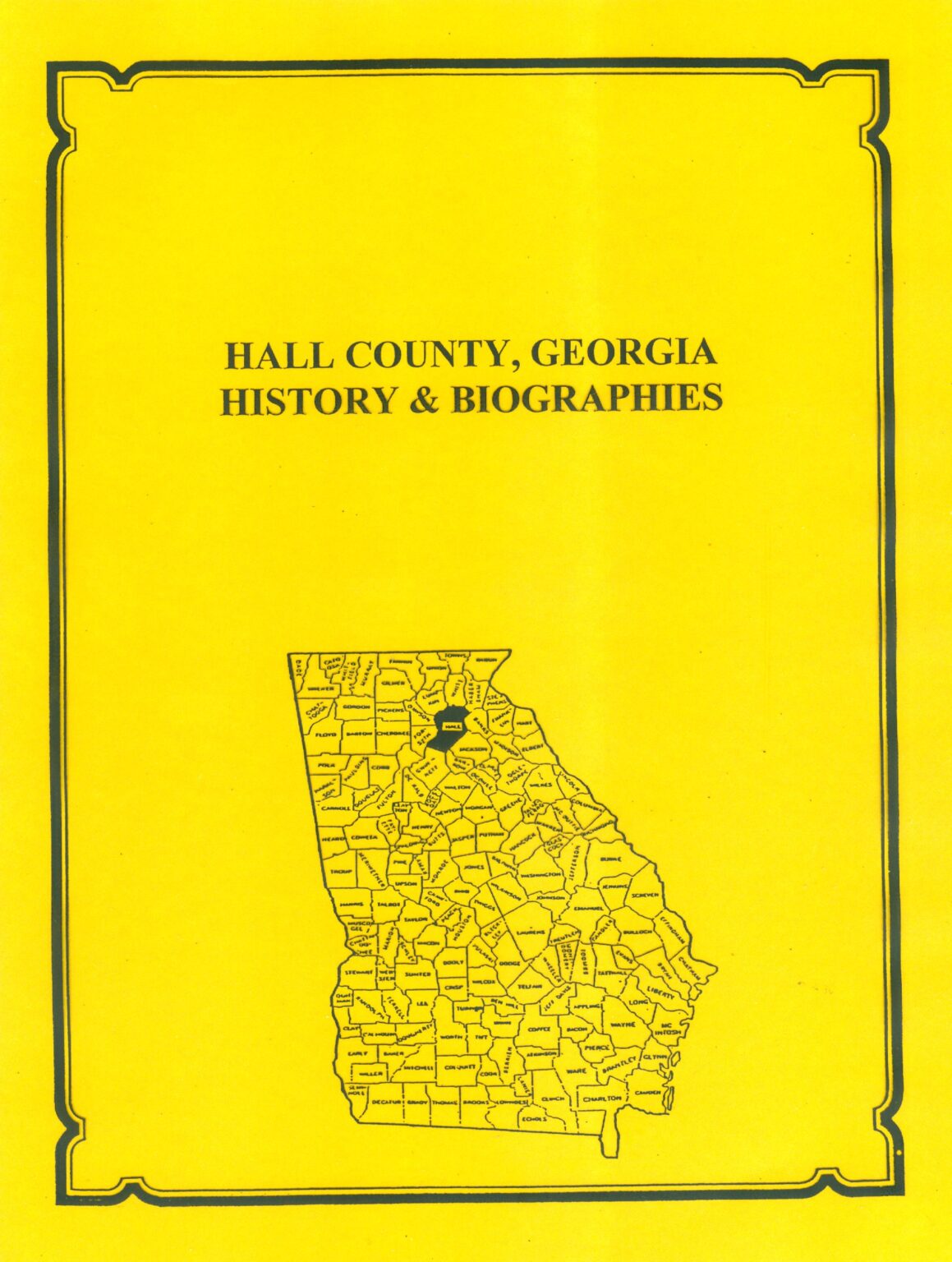 Hall County, Georgia History And Biographies - Mountain Press And ...